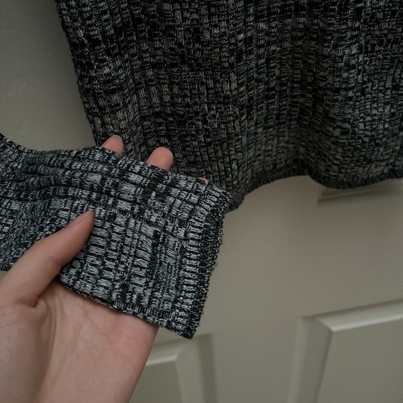 Speckled Grey TOPSHOP Turtleneck - Picture 3 of 7